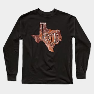 Customizable Texas Home Long Sleeve T-Shirt